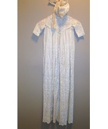 Antique Elaborate Long Victorian Baby Christening Gown Baptismal Dress w... - $95.00