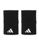 adidas Tennis Wristbands Sports Badminton Squash Sweatband Black 2 PC NW... - $29.60