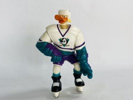 1997 Mattel Disney Mighty Ducks Spin Shot Nosedive Action Figure Works! - £8.64 GBP