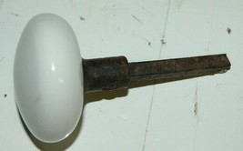 Vintage Antique White Porcelain Door Knob Salvage Crafts Upcycle - $15.99