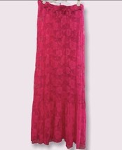 Sheer Neon Pink Lace Skirt (Dance, Lingerie, Party) - $9.89