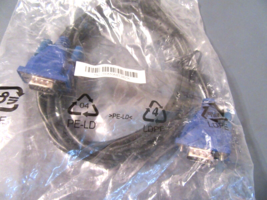 VGA Monitor Male Cable BLUE CORD FOR PC TV 6 FT , 15 PIN - $4.95