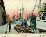Frutta Company&#39;s Dock Mobile Alabama Al 1908 DB Cartolina G16 - £36.22 GBP