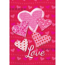 Toland Home Garden 1010058 Whole Lotta Love Valentine Flag 28x40 Inch Double Sid - £24.38 GBP