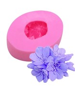 Silicone Mould Apple Cherry Blossom Form Small Shape Sugarcraft Mold Soa... - $13.86