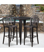 30RD Aged Black Metal Bar Set CH-51090BH-4-30VRT-BQ-GG - €541,82 EUR