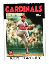 1986 Topps #607 Ken Dayley St. Louis Cardinals - £1.57 GBP
