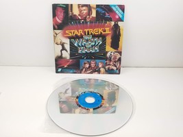 Star Trek 2 II the Wrath of Khan Extended Play Laserdisc Laser Disc LD Sci Fi - $9.99