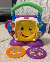 Fisher Price Laugh and Learn Sing-With-Me CD Player - P2670, Includes 2 CDs - $20.79