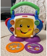 Fisher Price Laugh and Learn Sing-With-Me CD Player - P2670, Includes 2 CDs - $20.79