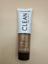 CoverGirl CLEAN INVISIBLE Foundation Fragrance Free #168 WARM SUN 1 fl oz - $9.89