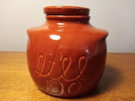 Vintage Ceramic House of Webster Eastland Tx It&#39;ll Do Cookie Candy Jar 6in x 5in - £9.88 GBP