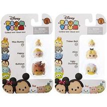 Tsum Series 3 Miss Bunny, Happy &amp; Bullseye 1&quot; and Tinker Bell, Alice &amp; Ugly Duck - £11.98 GBP