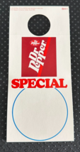 NOS Dr Pepper 1984 Bottle Neck Ringers Hanger Special Soda Ephemera - $6.35