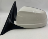 2011-2012 BMW 528i Driver Side View Power Door Mirror White OEM E04B02040 - £86.88 GBP