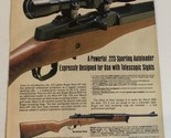 1982 Ruger Ranch Rifle Vintage Print Ad Advertisement pa12 - $6.92