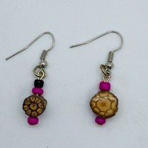 Ayahuasca Vine Dangle &amp; Drop Earrings with Beads - £11.35 GBP