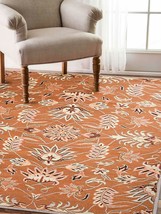 Glitzy Rugs UBSK00268T0015A16 8 x 11 ft. Oriental Hand Tufted Wool Rectangular A - £290.63 GBP