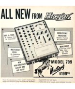 1965 Hickok Mustang 799 Tube Tester Advertisement Vintage Electronics DW... - $460.08 MXN