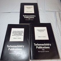 Turbomachinery Publications Monograph Series No. S-1,2,3 Willam P. Sander - $44.23