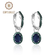 Design Diffusion Sapphire Brambles Gemstone Earrings Sets For Women Solid 925 St - £71.89 GBP