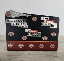 2005 Hallmark Harley Davidson Magnetic Board With Magnets - £11.55 GBP