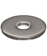 18-8 Stainless Steel Flat Washer, Plain Finish, Meets ANSI B18.22.1, #6 ... - $7.92