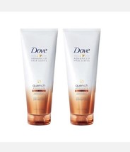 Dove lot x 2 Advanced Series Quench Absolute Shampoo Curly Coarse Hair 8.45 oz - £35.44 GBP