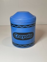 CRAYOLA Insulated Container Blue 10.5 OZ Hot Cold Small Soup Thermos Lunch - £7.75 GBP