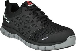 Reebok Alloy Toe Work Shoe EH Rated Slip Resistant 6 to 15 - £94.30 GBP