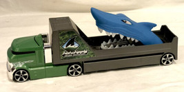 Hot Wheels Shark Transport 2011 Semi Truck Toy. Good Used Condition - $44.99