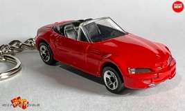 Rare Key Chain Red Bmw Z3 Roadster Convertible Z Series Ltd Great Gift & Diorama - $44.98