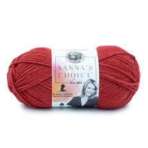 Lion Brand Yarn 860-406 Vanna&#39;s Choice Yarn, Obsidian - £5.09 GBP