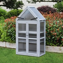 Mini Greenhouse Kit - Outdoor Plant Stand, Small Green House, Plant Stand - £108.90 GBP