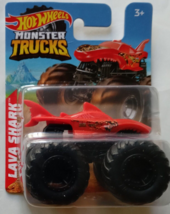 New Hot Wheels Monster Truck Lava Shark Red; 1:64 (With Free Shipping) - $9.49