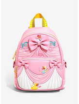 Loungefly Disney Princess Cinderella Pink Dress Mini Backpack - £94.36 GBP