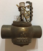 Taco  Valve 1 1/4” Cast Bronze Fully Tested Working - £140.76 GBP