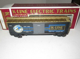 Vintage K-LINE Trains - K-90001- Kcc 1992 BOXCAR- 0/027- BOXED- New - A1B - £13.93 GBP