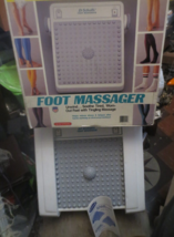 Vintage Dr Scholls VibraDome Foot Massager Model FR-401 box instructions - $74.79