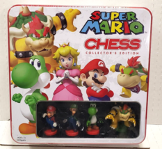 Us Aopoly Super Mario Collector&#39;s Edition Chess Set *Ripped Plastic* - £38.66 GBP