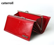 leather women wallets   ladies clutch purse alligator pattern wallet long real l - £22.96 GBP