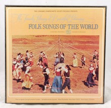 Folk Songs Of The World 3 Lp Box Set Family Library of Beautiful Listening Vol 5 - £18.17 GBP
