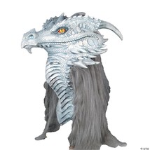Dragon Adult Mask Arctic Fantasy Chiodo Premiere Halloween Cosplay MR035018 - £66.83 GBP