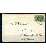 Germany 1922 Cover with letter inside to USA 300m Single Usage  Mi 249 1... - £11.68 GBP