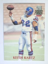 Keith Kartz 1992 Pro Set Power #172 Denver Broncos NFL Football Card - £0.79 GBP