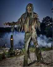 Spirit Halloween 6 Ft Bog Zombie Animatronic - £580.51 GBP