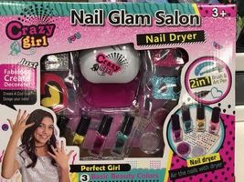 HAMMOND TOYS DIY Nail Painting Set with Nail Dryer Toy - £10.34 GBP