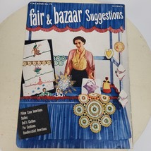 Vintage 1950 Fair &amp; Bazaar Suggestions Crochet Instruction Magazine - £8.04 GBP