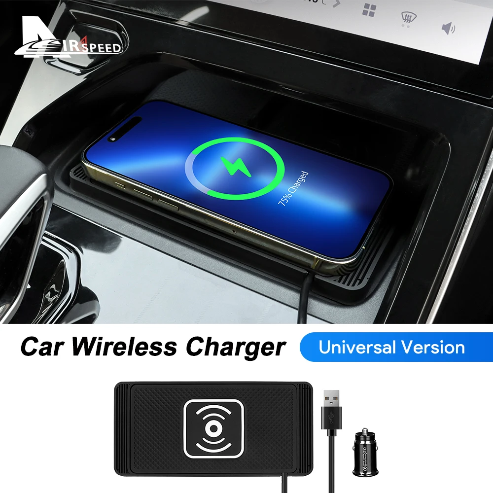 Car Wireless Charger for BMW F10 E90 E46 E60 F30 R70 G30 G20 X5 Accessories - £18.44 GBP