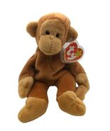 TY Beanie Baby Bongo the Monkey 8.5 inch DOB 8/17/1995 - $10.95
